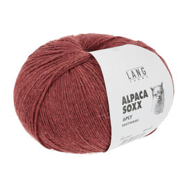 Lang Yarns Alpaca Soxx 6-draad 1087.0061 rood bad 346253