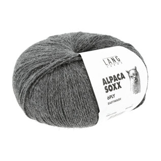 ALPACA SOXX 6-PLY 0105 Grijs bad 355134 150g
