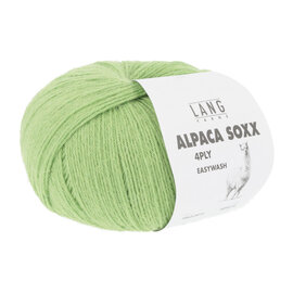 Lang Yarns ALPACA SOXX 4-draad 1062.0016 groen bad 358236