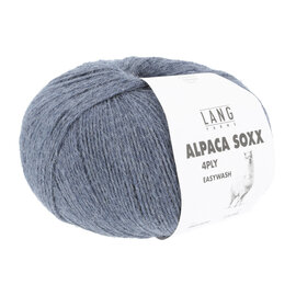 ALPACA SOXX 4-PLY 0034  Jeans blauw bad 376491 100g