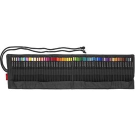 Kleurpotlood Faber-Castell Black Edition 72 stuks in roletui zwart