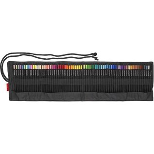 Kleurpotlood Faber-Castell Black Edition 72 stuks in roletui zwart