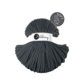 Bobbiny Jumbo Soft 8mm 100m Charcoal