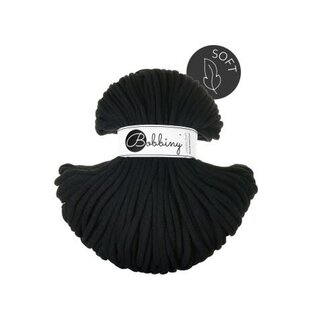 Bobbiny Jumbo Soft 8mm 100m Black