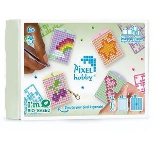 Pixelhobby Sleutelhangers Themabox - Schattig
