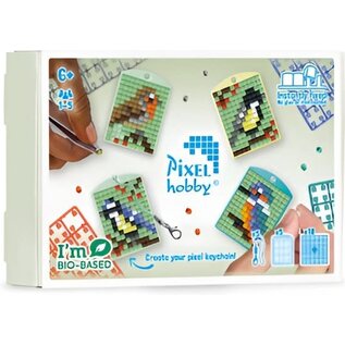 Pixelhobby Sleutelhangers Themabox - Vogels