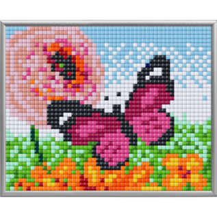 Pixelhobby XL Roze Vlinder