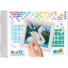 Pixelhobby XL Zwaan 10x12 cm