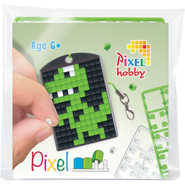 Pixelhobby Sleutelhanger - Dino