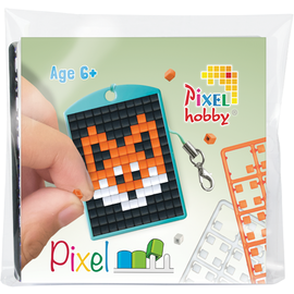 Pixelhobby Sleutelhanger - Vos