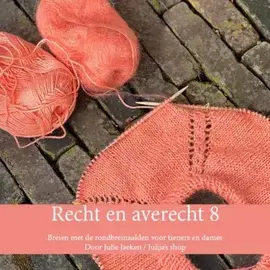 Boven de wolken - Recht en Averecht 8 - Breien met rondbreinaalden voor tieners en dames