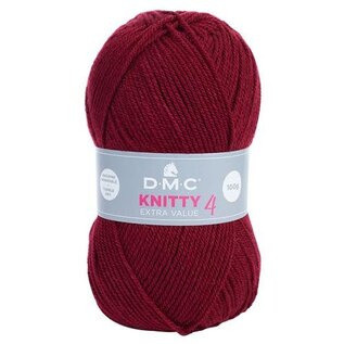 DMC - Knitty 4 - kleur 841 bordeaux bad 06 - 50g