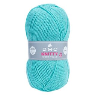 DMC - Knitty 4 - kleur 727 turquoise bad 53029 - 50g