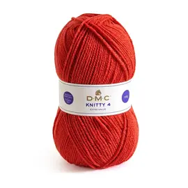 DMC - Knitty 4 - kleur 617 Oranje-rood bad 01 - 50g