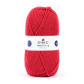 DMC - Knitty 4 - rood 698 bad 04 - 50g