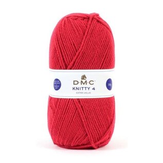 DMC - Knitty 4 - rood 698 bad 04 - 50g