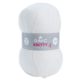 DMC - Knitty 4 - kleur 961 wit bad 54228 - 50g