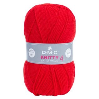 DMC - Knitty 4 - kleur 977 rood bad 07 - 50g