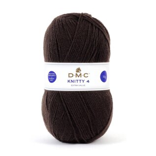 DMC - Knitty 4 - donker bruin 575 bad 04 - 50g