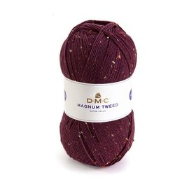 DMC- Magnum Tweed bordeaux 663 bad 0124 - 400g