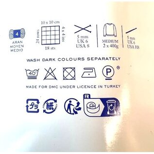 DMC- Magnum Tweed 752 grijs bad 0924 - 400g