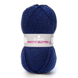 DMC - Knitty Glitter 4 blauw 231 bad 53373 +/-50g.