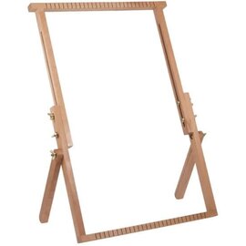 Weefgetouw: Uitschuifbaar: 40 x 40 x 61 cm: Hout
