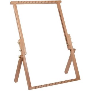 Weefgetouw: Uitschuifbaar: 40 x 40 x 61 cm: Hout
