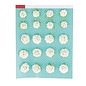 20 witte rozen +/- 1,5 - 2 cm