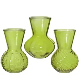 VAAS KRISTAL D13 H18 LICHTGROEN 1ST