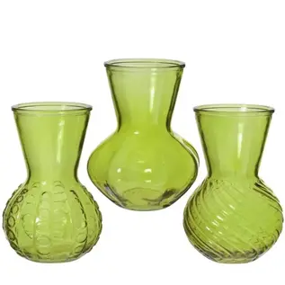 VAAS KRISTAL D13 H18 LICHTGROEN 1ST