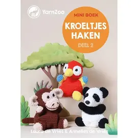 Boek - Mini Haakboek Kroeltjes Haken deel 2 - L.&A. de Vries