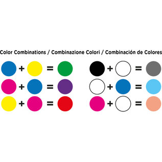 Carioca - Tempera Tubes 10ml + Brush - 12 delig