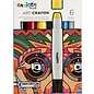 Carioca: Solid posterpaint pastels hard carton deskset 6 pennen