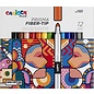 Carioca: Viltstift "Plus Prisma" superieure kwaliteit, set van 12 stuks