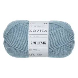 7 VELJESTA - 7 BROTHERS 014 blauw bad 6673 - 100gr.