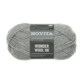 Wonder Wool DK 043 grijs bad 6888 - 50 g