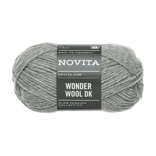 Wonder Wool DK 043 grijs bad 6888 - 50 g