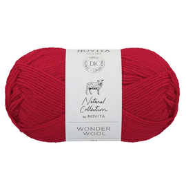 Wonder Wool DK 552 rood bad 6452 - 50 g