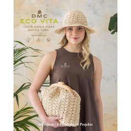 DMC Boek - Eco Vita Raffia Patroonboek 2 Hoeden en Tassen