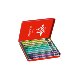 NEOCOLOR™ II set van 10 aquarelpastels 50 Years Dark - Speciale editie