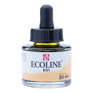Ecoline Vloeibare Waterverf Fles 30 ml Goud 801