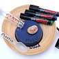 POSCA Uni Prockey, Parmanent Inkt Zwart