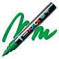 Posca Brush Paint Marker - Green, Brush Tip, 1.0 - 4.0 mm