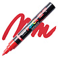 Posca Brush Paint Marker - Red, Brush Tip, 1.0 - 4.0 mm