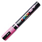 Posca Brush Paint Marker - Pink, Brush Tip, 1.0 - 4.0 mm
