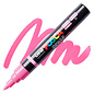 Posca Brush Paint Marker - Pink, Brush Tip, 1.0 - 4.0 mm