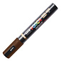 Posca Brush Paint Marker - Brown, Brush Tip, 1.0 - 4.0 mm