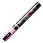Posca Brush Paint Marker - Light Pink, Brush Tip, 1.0 - 4.0 mm