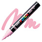 Posca Brush Paint Marker - Light Pink, Brush Tip, 1.0 - 4.0 mm